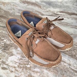 Columbia PFG Sailfish Men's Leather Boat Shoes Size 11